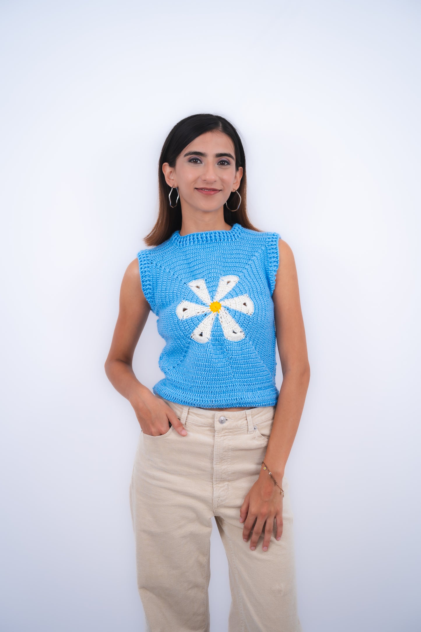 blaze vest – handmade crochet gift india handmade crochet gift India