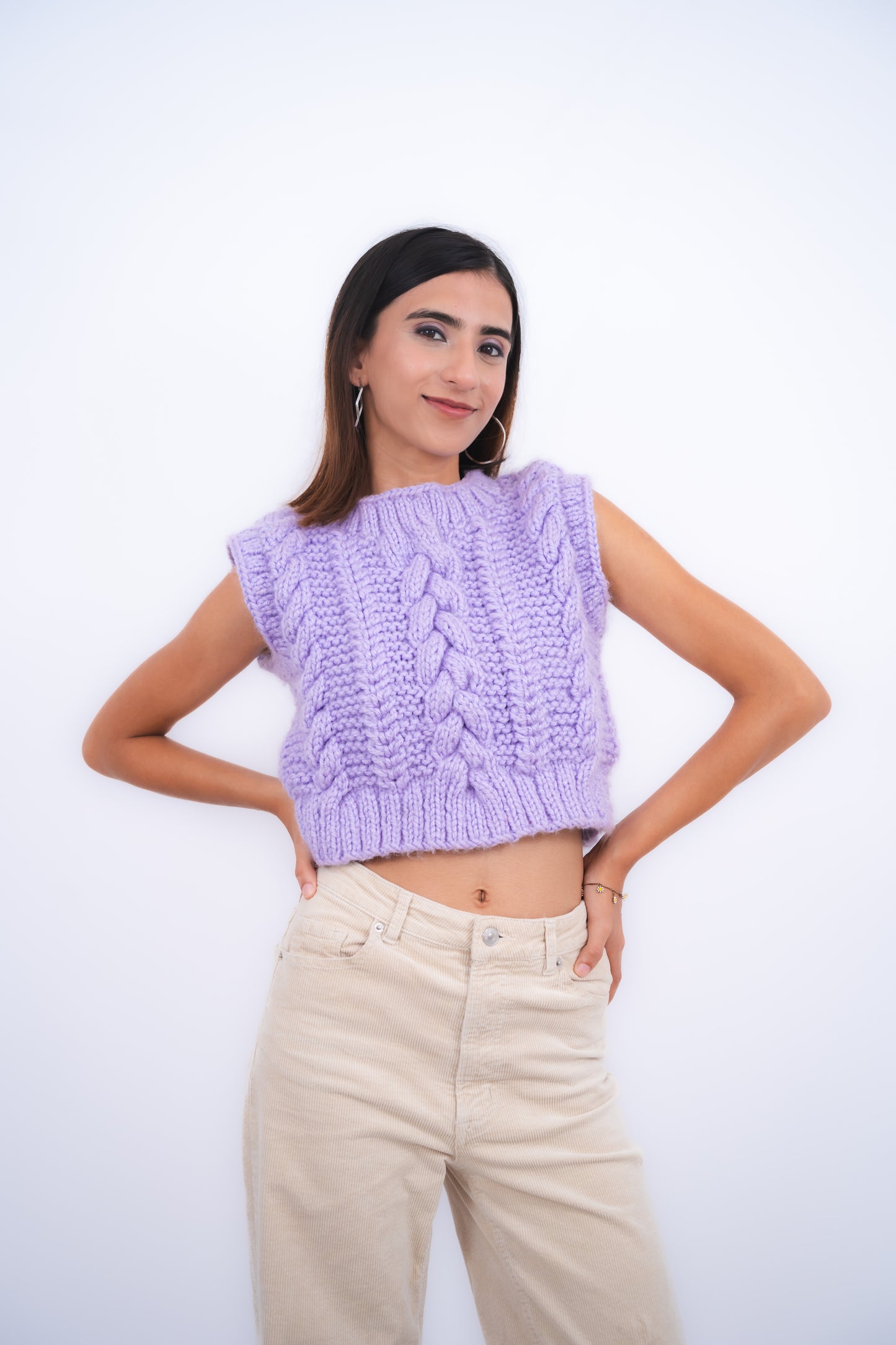 aspen vest – handmade crochet gift india handmade crochet gift India