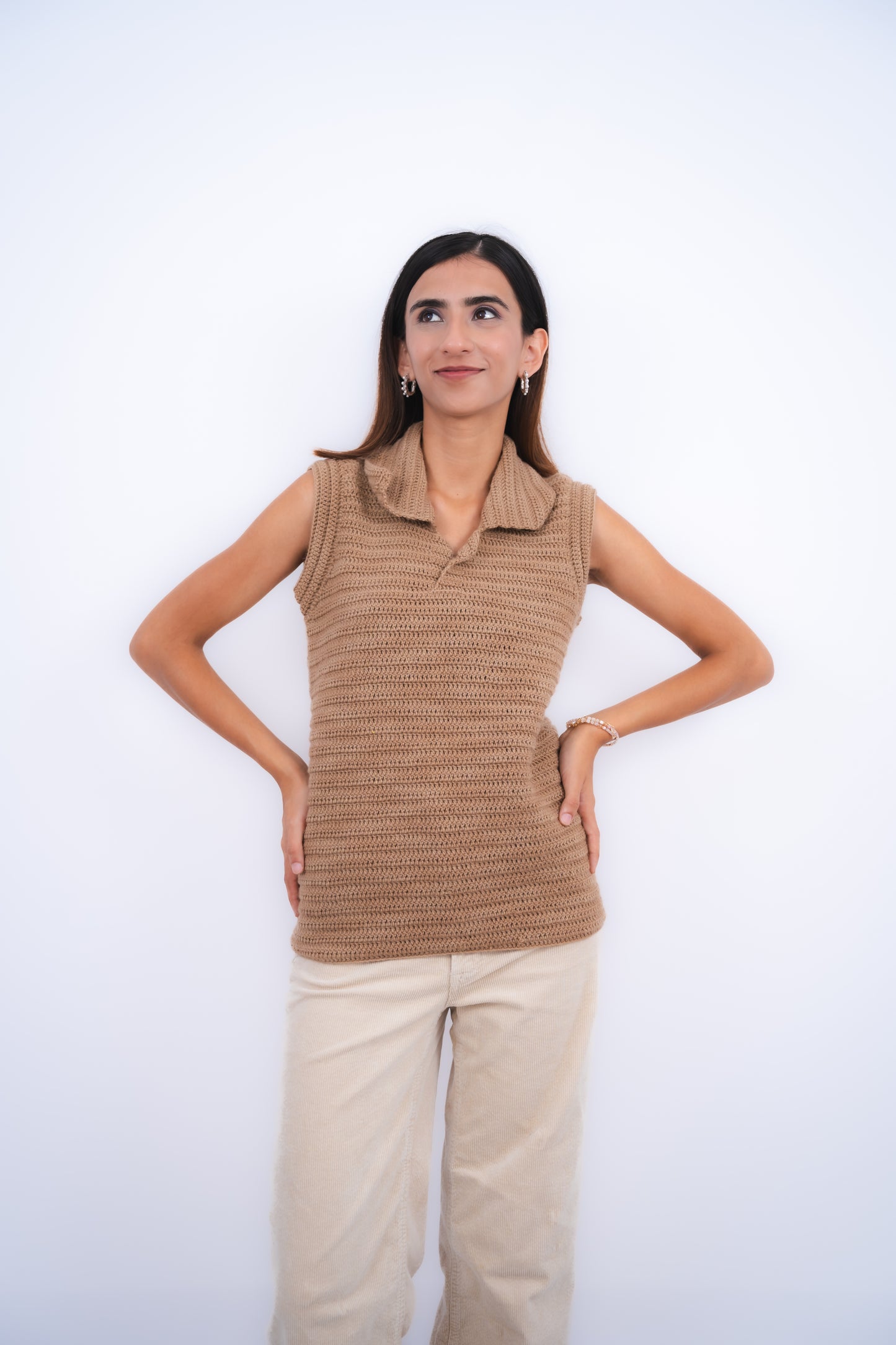 spring vest – handmade crochet gift india handmade crochet gift India
