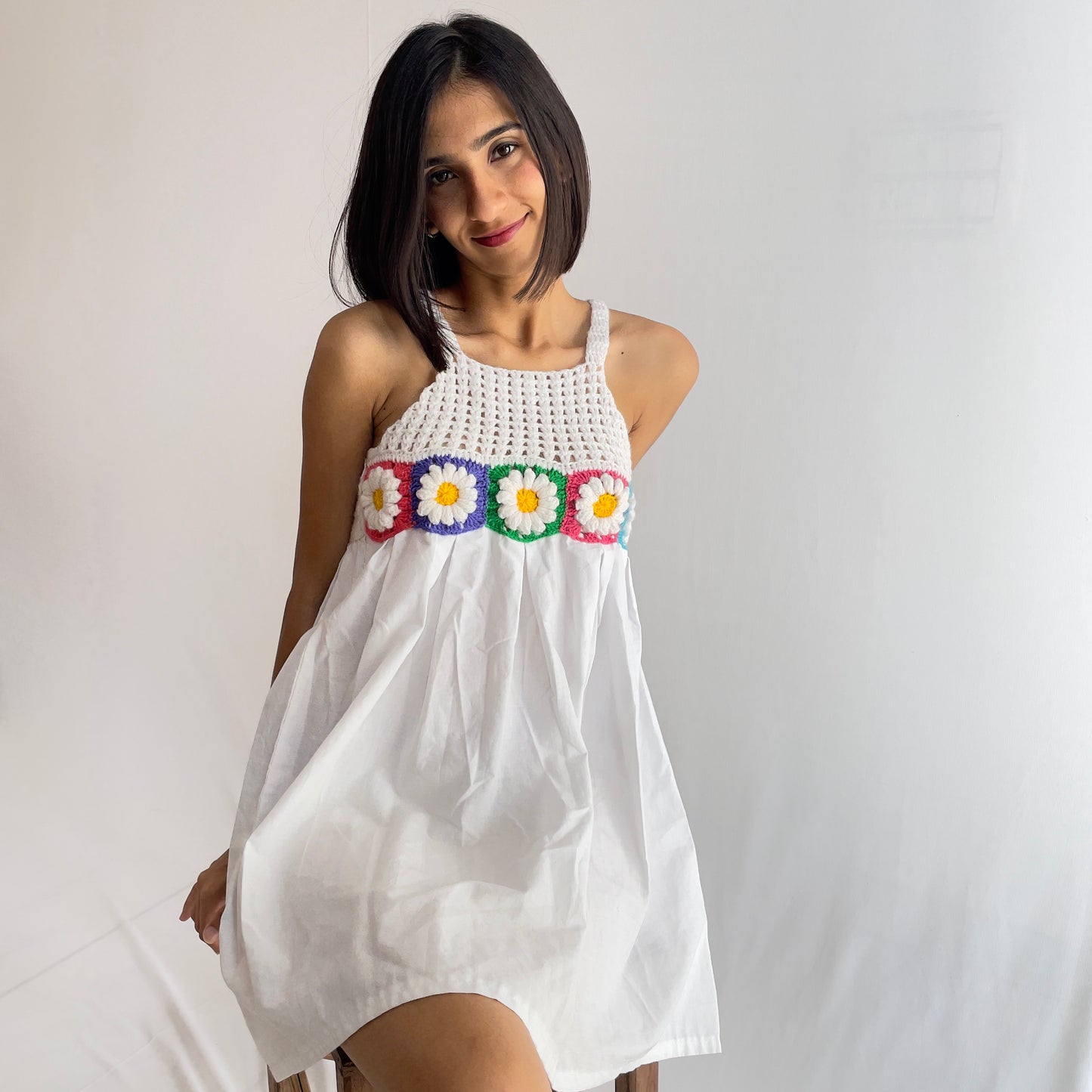 tinkerbell dress – handmade crochet gift india handmade crochet gift India