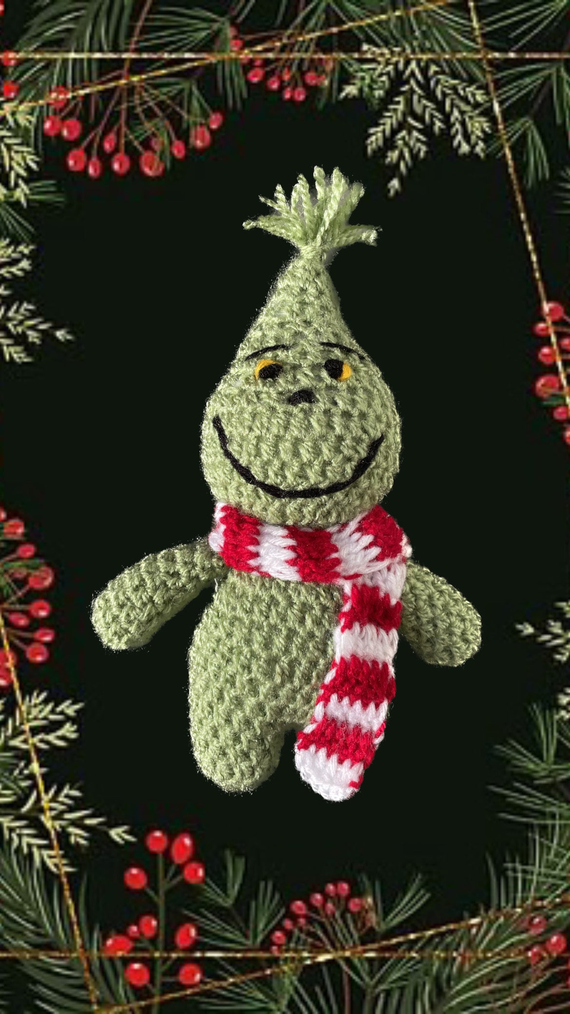 grinch – handmade crochet gift india handmade crochet gift India