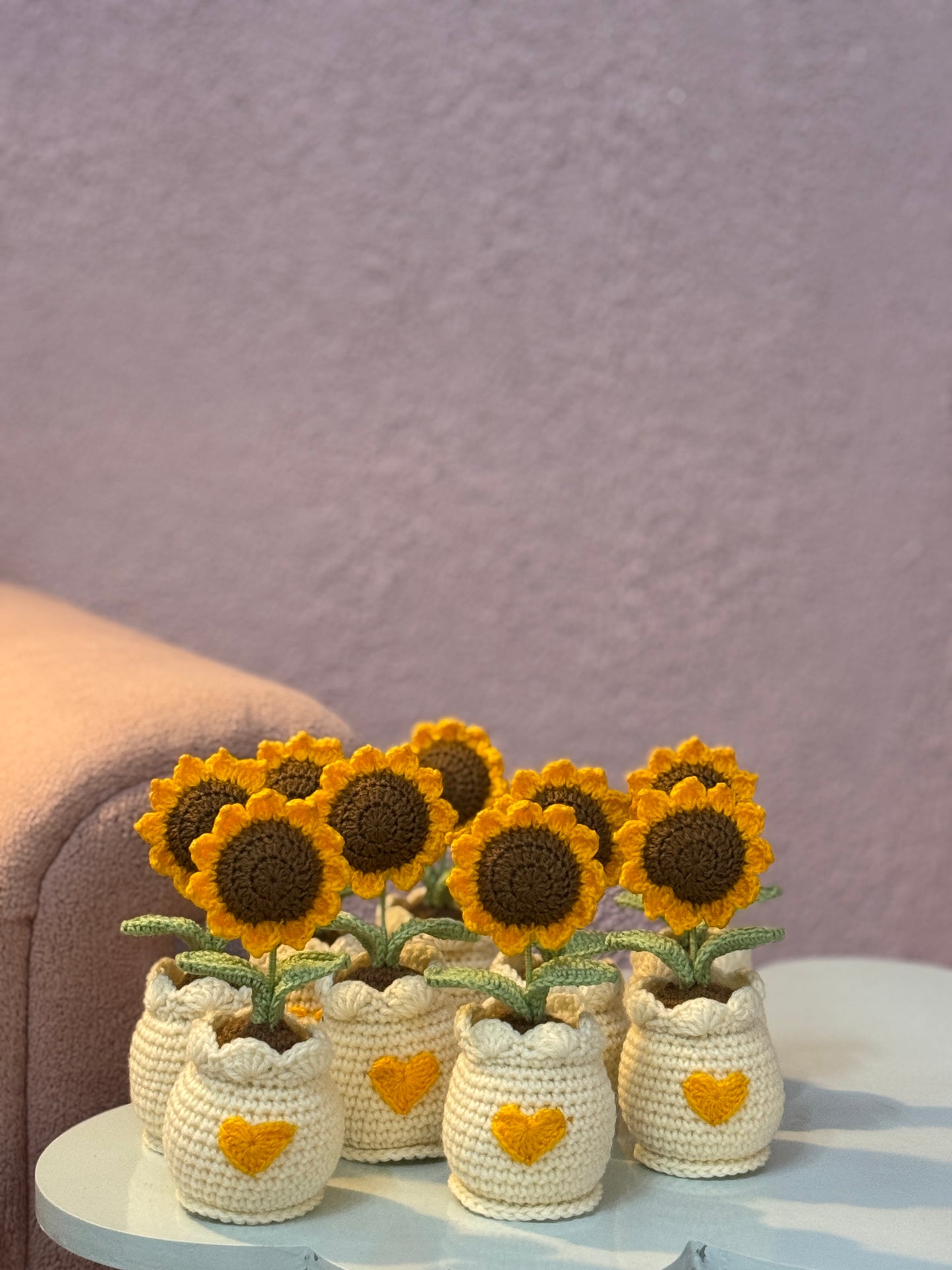 Sunflower Pot