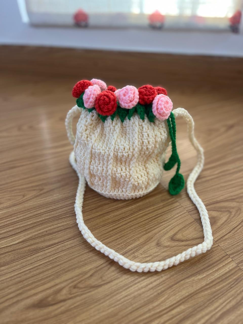 Rose Bouquet Sling Bag