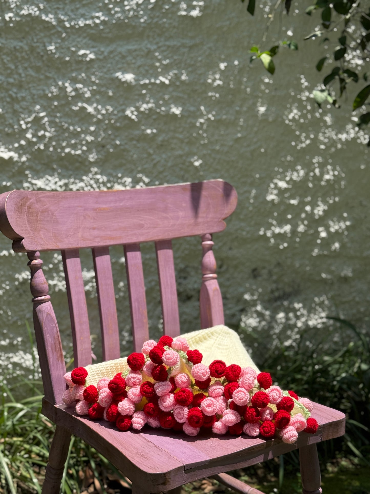 Rose Bouquet Blanket (Red&Pink)