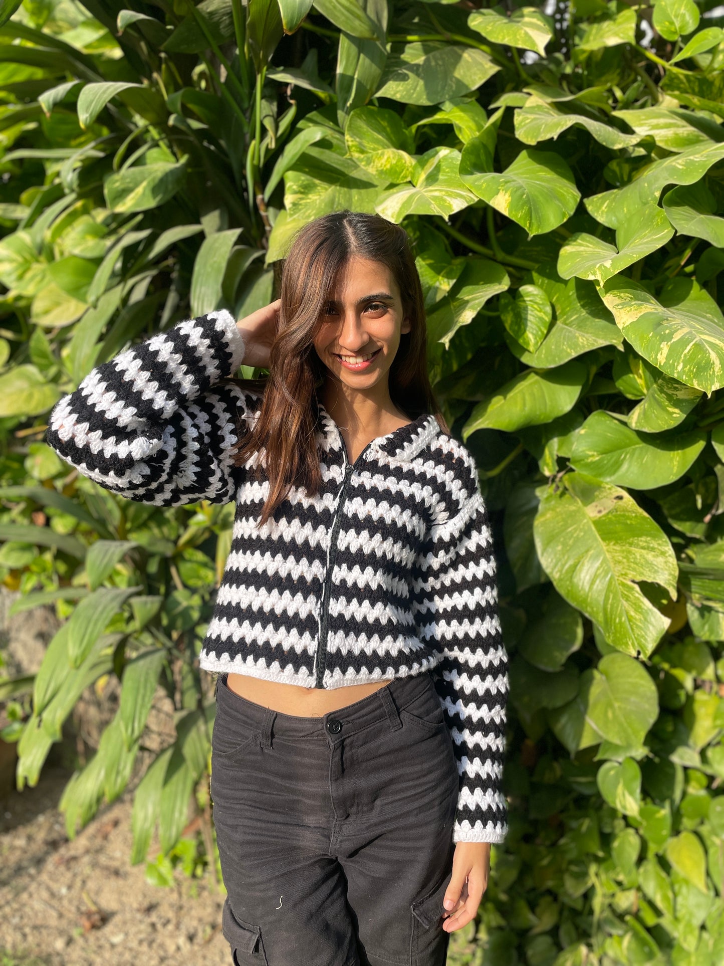 Dione Crochet Zipper