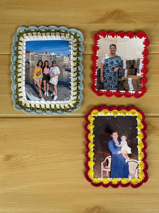 Crochet Photo Frame