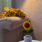 Sunflower Pot - Smile – Handmade Crochet Gift